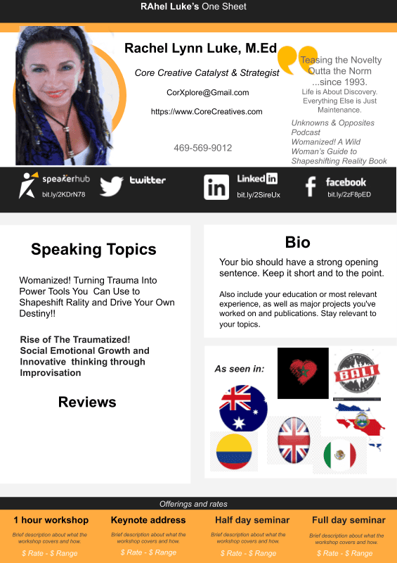 Curriculum Vitae of Rachel Lynn Luke